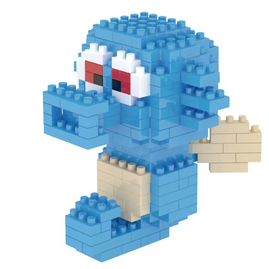 DIY Pokemon Blocks Small Cartoon Mini Building Block Pikachu Charizard Eevee Mewtwo Anime Assemble Action Model Dolls Toys